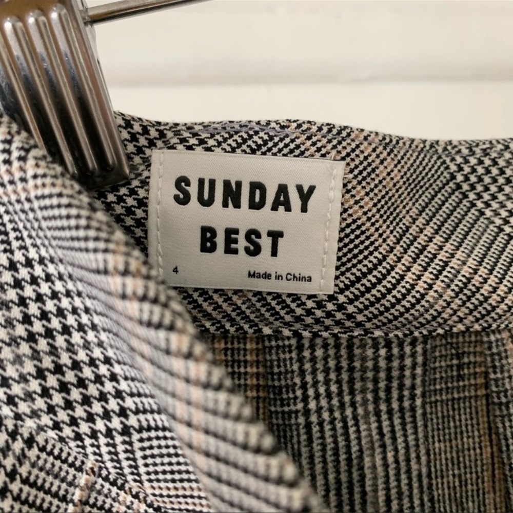 Aritzia Sunday Best Olive Mini Skirt - Picture 6 of 7